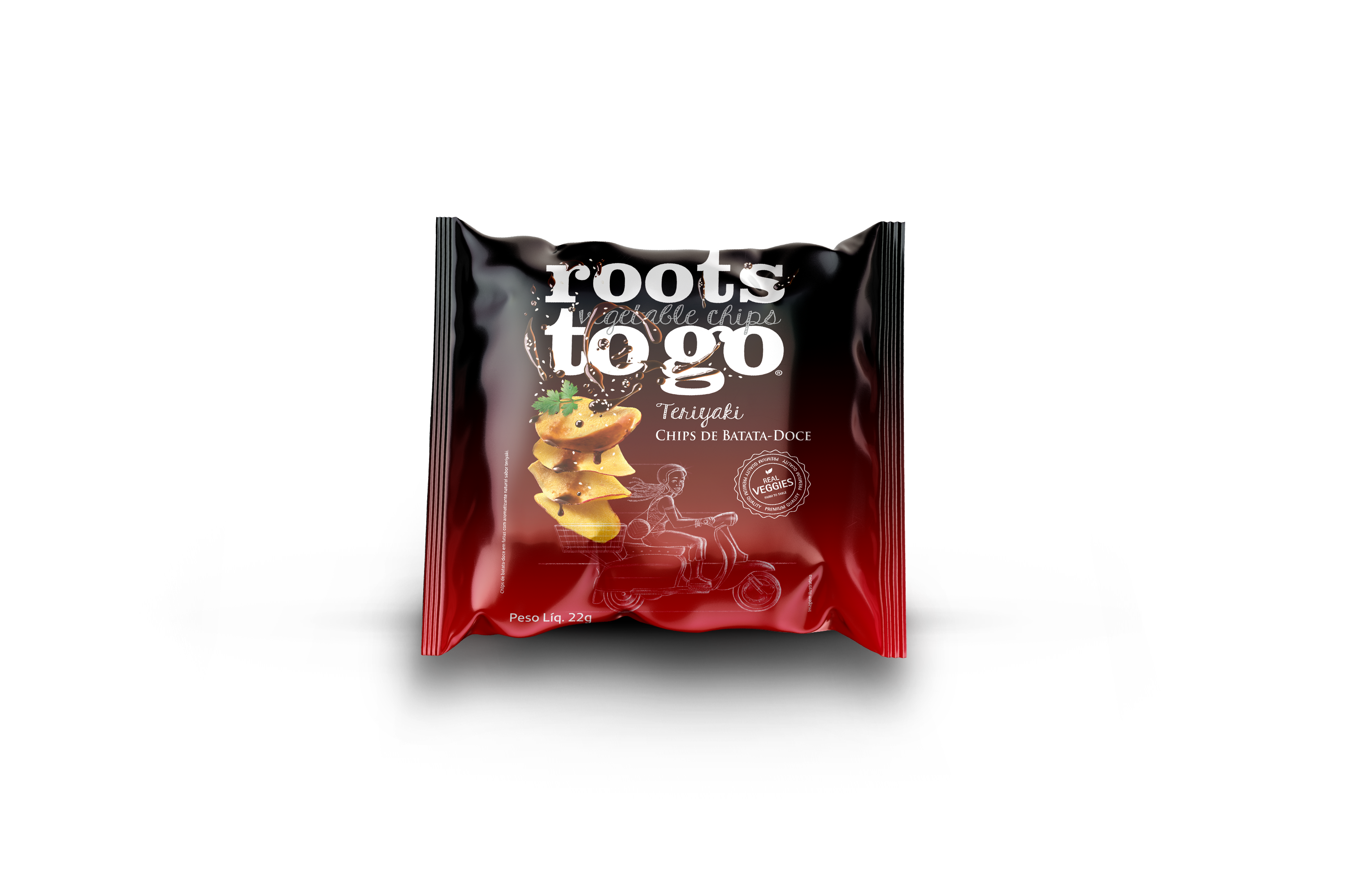Chips de batata doce teriyaki 22g