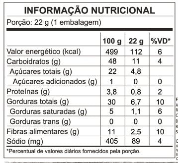 Chips de batata doce teriyaki 22g