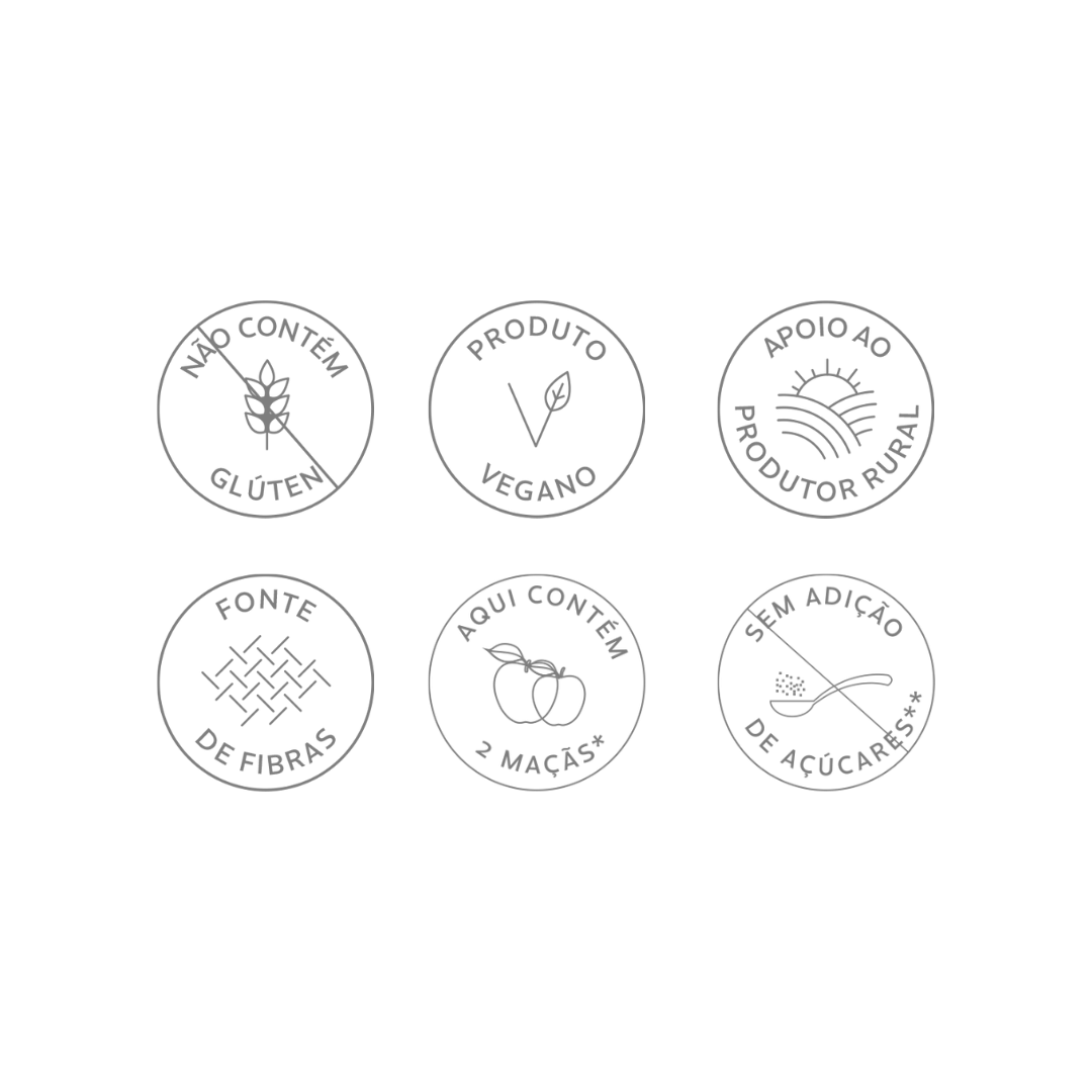 Chips de Maçã com Canela Roots To Go 32g