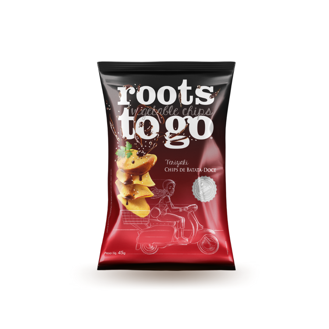 Chips de Batata-Doce Teriyaki Roots To Go 45g