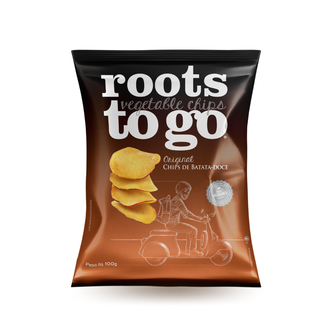 Chips de Batata-Doce Roots To Go 100g