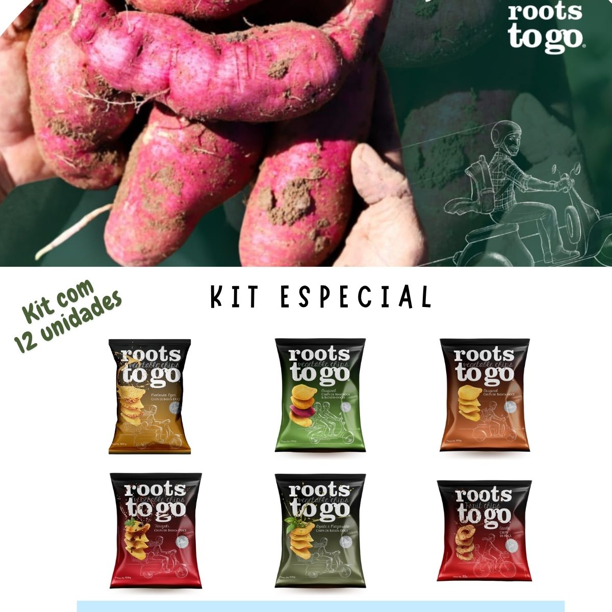 Kit Especial Roots to Go