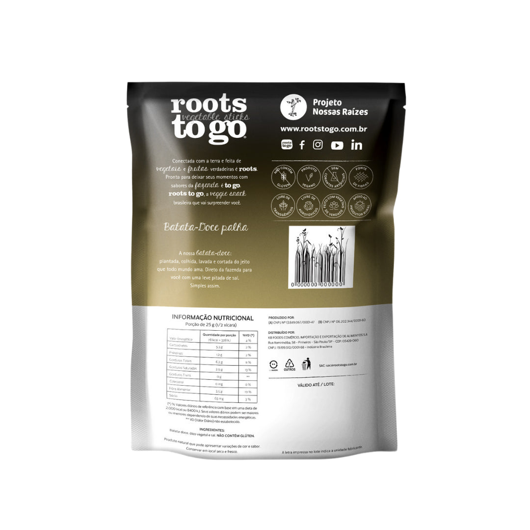 Batata-Doce Palha Roots To Go 100g