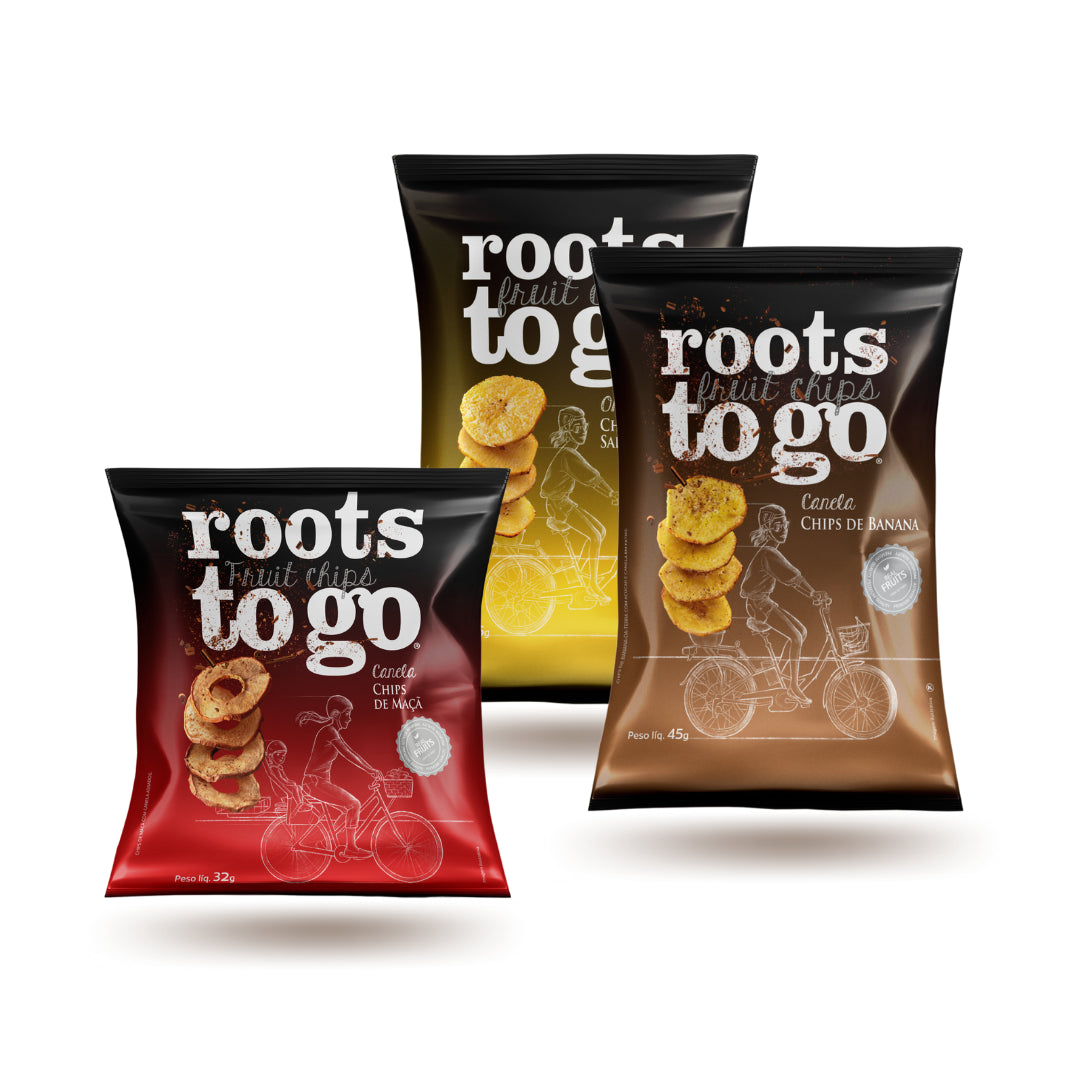 Kit Chips de Frutas Roots To Go